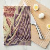 生パン籠 キッチンタオル (四つ折り)