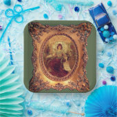 生ビクトリアンエレガントビクトリアン児 ペーパープレート (パーティー)