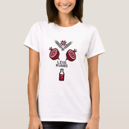 生ビートクヴァス - 現代の民俗発酵 Tシャツ