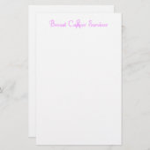 生ファンシー退者 便箋 (正面/裏面)