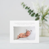 生ミニマルエレガントまれの発表写真 案内ポストカード (スタンド正面)