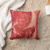 生ミートリベイステーキ クッション (ブランケット)