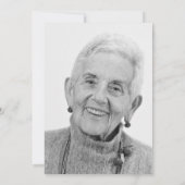 生モダンシンプル葬お祝い 招待状 (裏面)