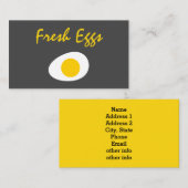 生モダン卵 名刺 (正面/裏面)