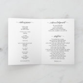 生モダン活お祝い写真葬式 プログラム (内部)