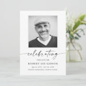 生モダン生写真追悼式お祝い プログラム (スタンド正面)