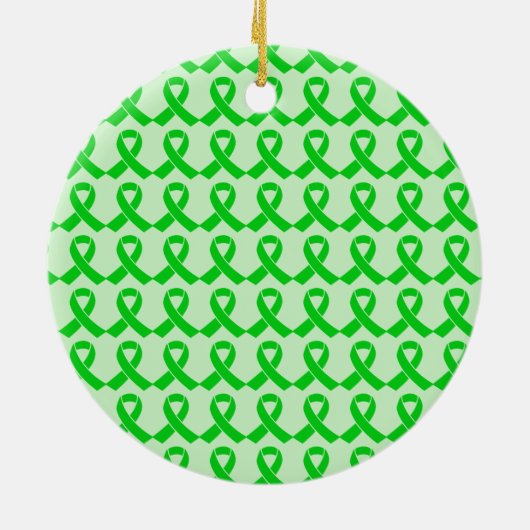 生与え生緑色リカスタムボン臓器移植 セラミックオーナメント (裏面)