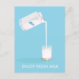 生乳楽しむヴィンテージ販売業 ポストカード