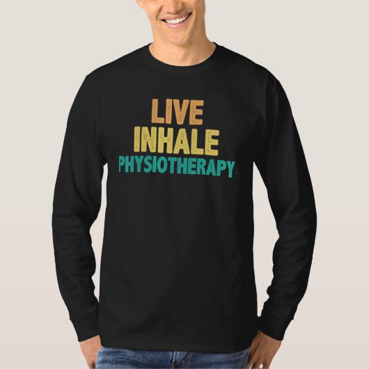 生乾式理学療法 – 現物セラピスト Tシャツ (正面)