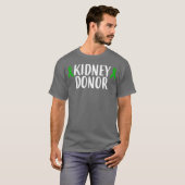 生体ドナー腎移植 Tシャツ (正面フル)