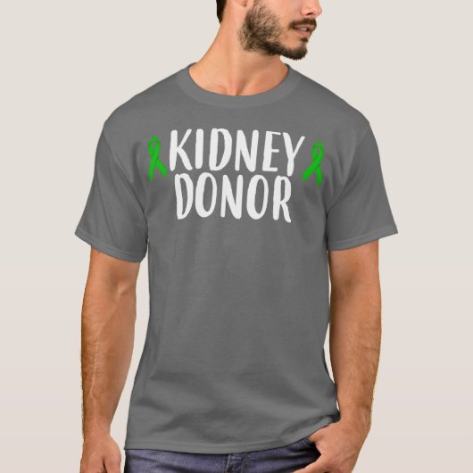 生体ドナー腎移植 Tシャツ (正面)