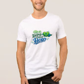 生体ドナー英雄になろう トライブレンドTシャツ (正面)