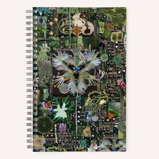 生体回路共生：機械的変態 ノートブック (正面)