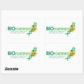 生体強化ステッカー 長方形シール (シート)