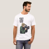 生保命を撃つ Tシャツ (正面フル)