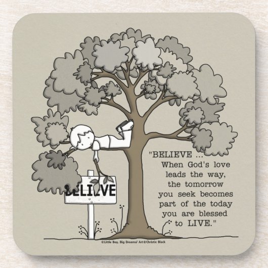 生信じきる コースター (正面)