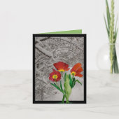 生冬だが考え春 カード (正面)