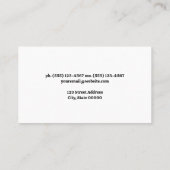 生刈り芝生 | 住宅景観 名刺 (裏面)