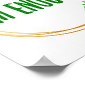 生前向き活と自己のバイブ気にラ ポスター (角)