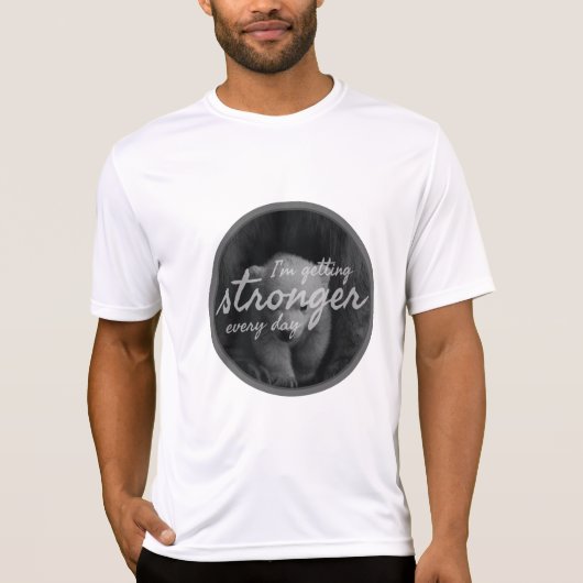 生前向き活と自己受容に対する嫌悪 Tシャツ (正面)