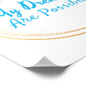 生前向き活の肯定 ポスター (角)