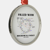 生化学的なエネルギー(Krebs周期)で満たされる メタルオーナメント (右)