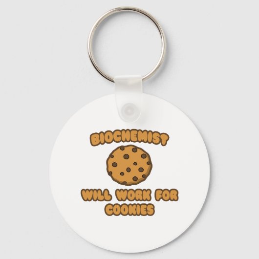 生化学者…Cookieに対応 キーホルダー (正面)