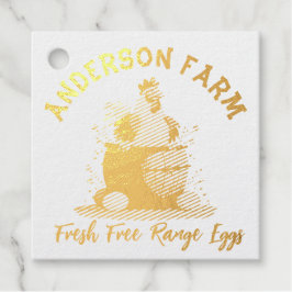 生卵かわいい鶏かごモノグラム卵 フェイバータグ