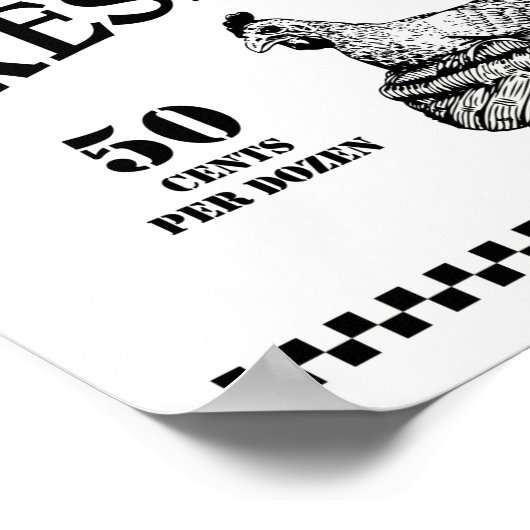 生卵を育てる ポスター (角)