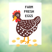 生卵を養殖する ウィンドウサイン