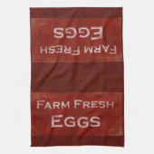 生卵を養殖する キッチンタオル (縦)