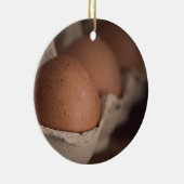 生卵を養殖する セラミックオーナメント (右)
