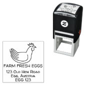 生卵を養殖する セルフインキングスタンプ (インサイチュ)