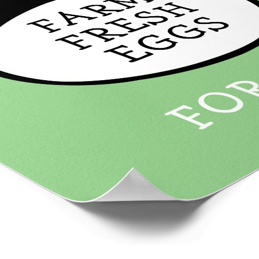 生卵を養殖する ポスター (角)