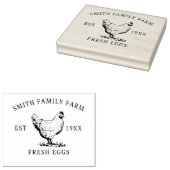 生卵を養殖する |モノグラム卵カートンスタンプ ラバースタンプ (押印)