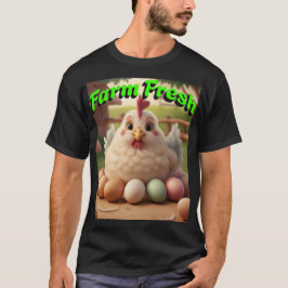 生卵を養殖する Tシャツ