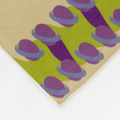 生卵リボン投げ毛布の開花春 フリースブランケット (角)