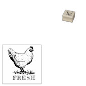 生卵ヴィンテージパーソナライズされた卵スタンプ ラバースタンプ (押印)