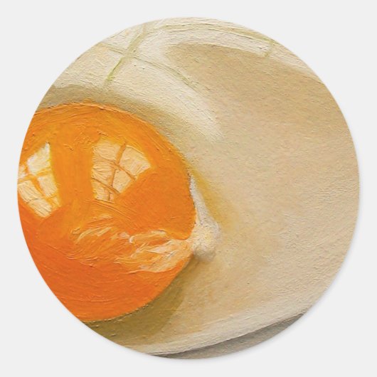 生卵現実主義作品 ラウンドシール (正面)