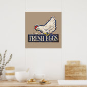 生卵 ポスター (キッチン)