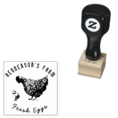 生卵Henモノグラム卵 ラバースタンプ (押印)