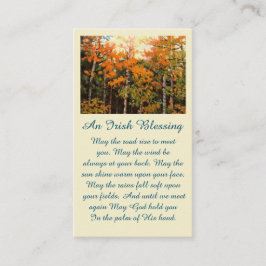 生命お祝いカードの記念写真 名刺