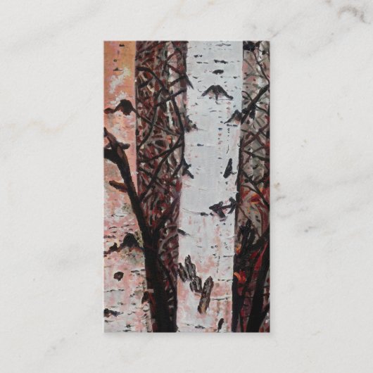 生命お祝いカードの記念写真 名刺 (正面)