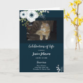 生命お祝いフローラ計画 カード (黄色い花)