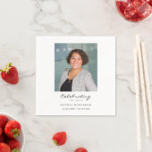 生命お祝い写真葬儀記念館 スタンダードカクテルナプキン (インサイチュ)