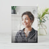 生命お祝い写真葬儀記念館 招待状 (スタンド正面)