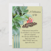 生命お祝い招待状 招待状 (正面)