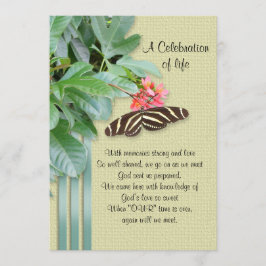 生命お祝い招待状 招待状