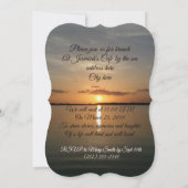 生命お祝い招待状 招待状 (裏面)