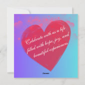 生命お祝い シーズンカード (裏面)